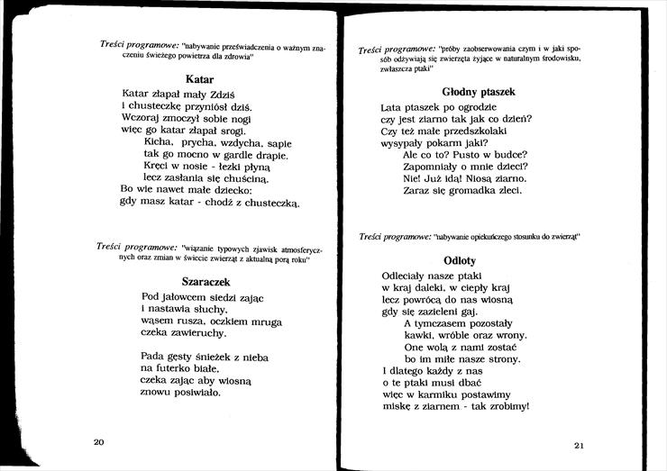 wierszyki na rózne okazje proste, fajne - CZTEROLATKI 20-21.tif