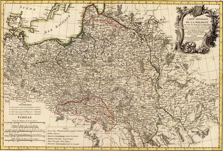 Stare Mapy Polski - Mapa Generana Polski.jpg