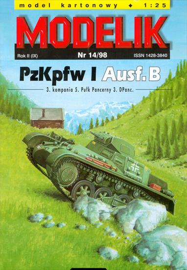 Modelik 1998-14 - PzKpfw I Ausf.B Panzer I - A.jpg