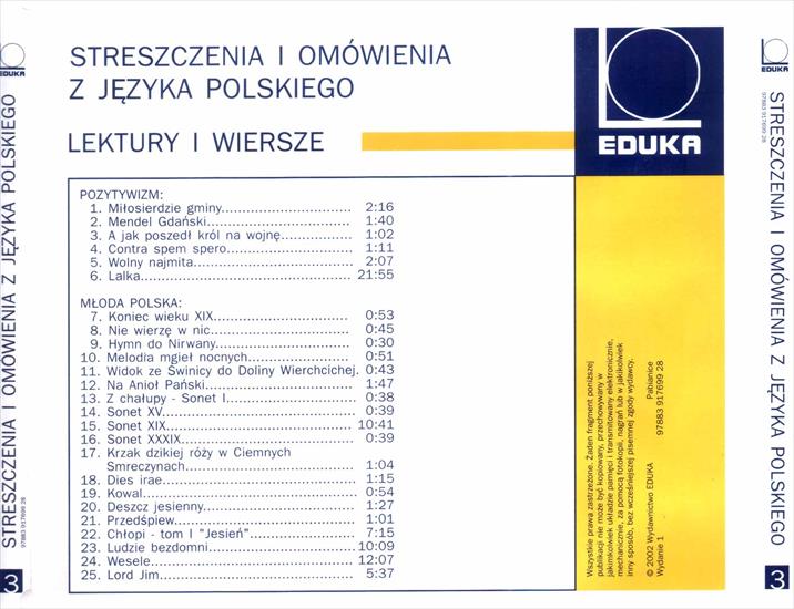 CD.3.Pozytywizm.Młoda Polska - Okladka tył 3www.BitNova.info.jpg