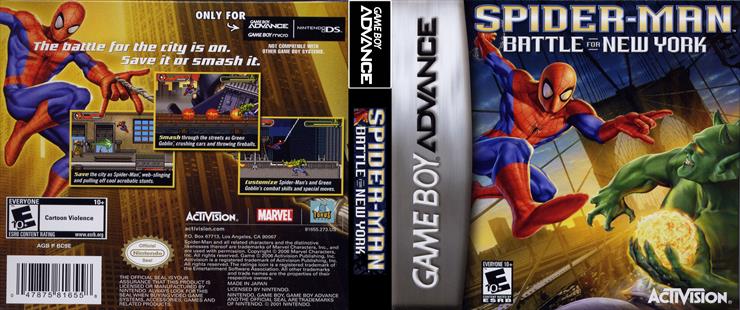  Covers Game Boy Advance - Spider-Man Battle For New York Game Boy Advance gba - Cover.jpg