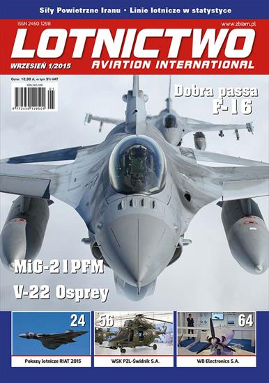 Lotnictwo Aviation International - Lotnictwo AI 2015-1 okładka.jpg