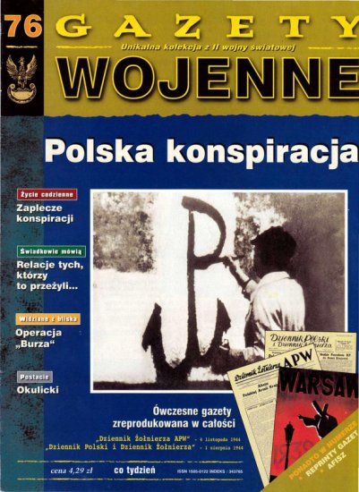 Gazety Wojenne - 076. Polska konspiracja okładka.jpg