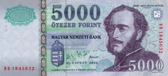 Węgry - 2005 - 5 000 forint f.jpg