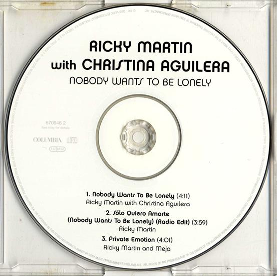 Covers - Nobody Wants To Be Lonely CDS - Ricky Martin  Christina Aguilera Disc 2001.jpg