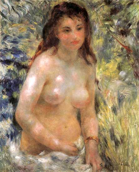 Obrazy - Pierre Auguste Renoir - Studium,Tors,Efekt_sloneczny_1875r.jpg