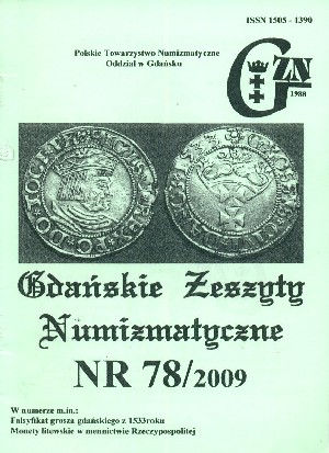 Gdanskie Zeszyty Numizmatyczne - GZN_78.JPG