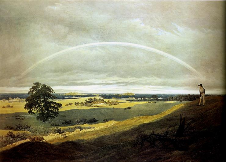 Friedrich Caspar David 1774  1840 - Landschaft mit Regenbogen 1810 59x84,5 cm.jpg