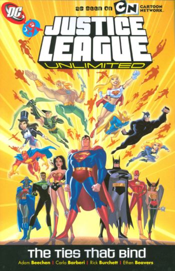 Justice League Unlimited TPB covers - Justice League Unlimited-The Ties That Bind TPB-unscanned.jpg