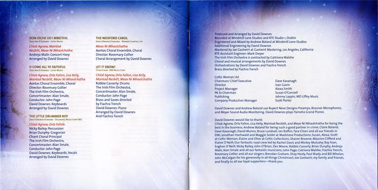 2006 - A Christmas Celebration - Celtic Woman - Christmas Celebration, A-Booklet05.jpg