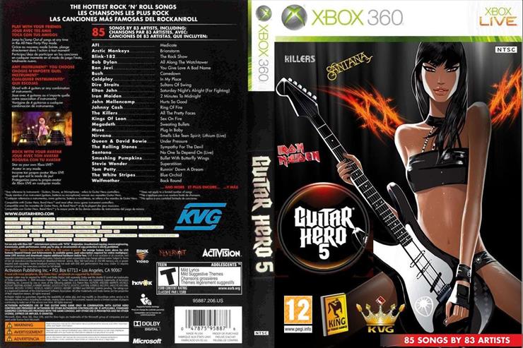 XBOX  360  okładki - Guitar Hero 5.jpg