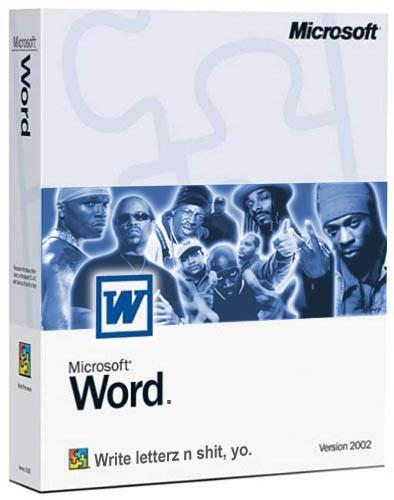 śmieszne i dziwne obrazki - Microsoft-Word-Gangster-Edition.jpg