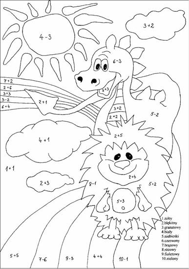 Matematyczne kolorowanki - smok.JPG