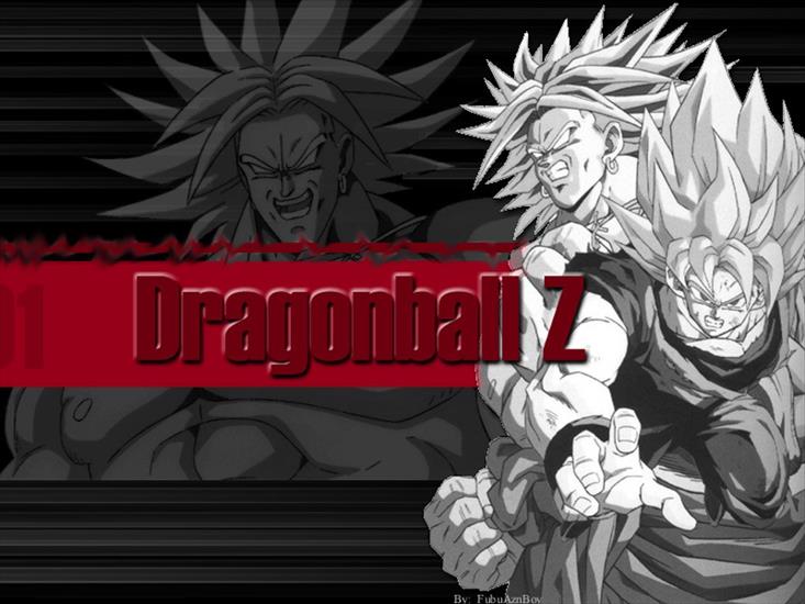  Dragon Ball Tapety - dbz wallpaper  Goku  Brolli dragonball.jpg