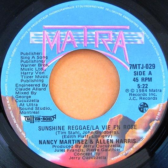 1984 - Sunshine Reggae   La Vie En Rose - VINILO A.jpeg
