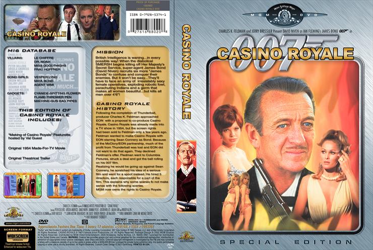 James Bond - 007 ... - James Bond K 007-00 Casino Royale - Casino Royale 1967.04.13 DVD ENG.jpg