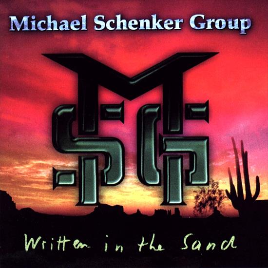 Michael Schenker ... - Album  Michael Schenker Group - Written In The Sand front.jpg