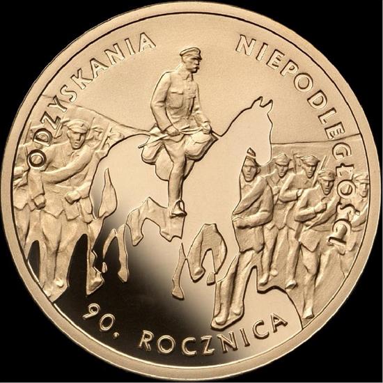 Monety Okolicznościowe Złote Au - 2008 - Odzyskanie niepodległości.JPG