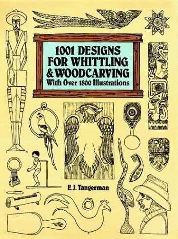 różne książki i poradniki - 1001 Designs for Whittling and Woodcarving.jpg