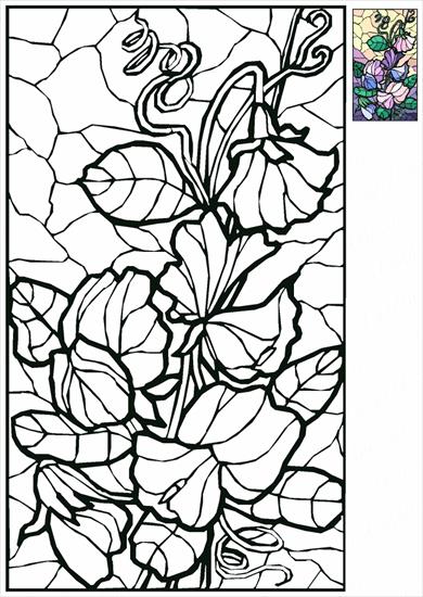 szablony malowania na szkle - Kwiaty - x33.gif