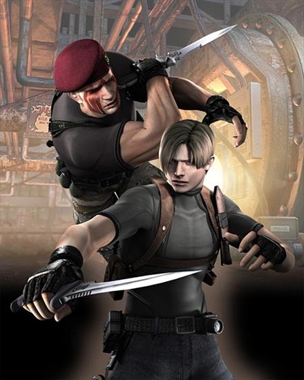 Resident Evil - Resident-evil-4-wii-art-leon-krauser-knife-fight.jpg