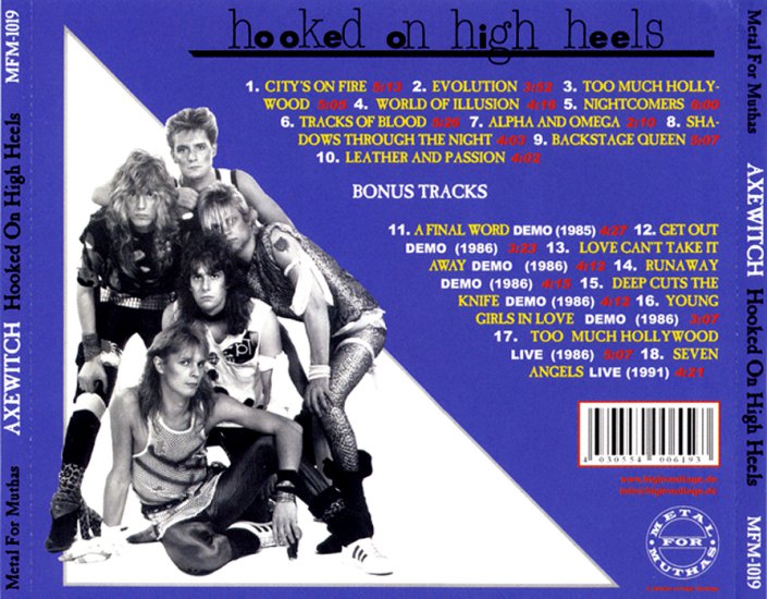 1985 AxeWitch - Hooked On High Heels Remastered 2005 - Back.jpg