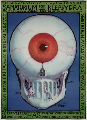 1973 Sanatorium pod klepsydrą - Sanatorium pod klepsydrą 1973 - plakat 01a.jpg