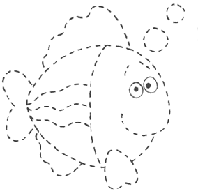 Połącz kropki- zabawa z kształtami - rybka.gif