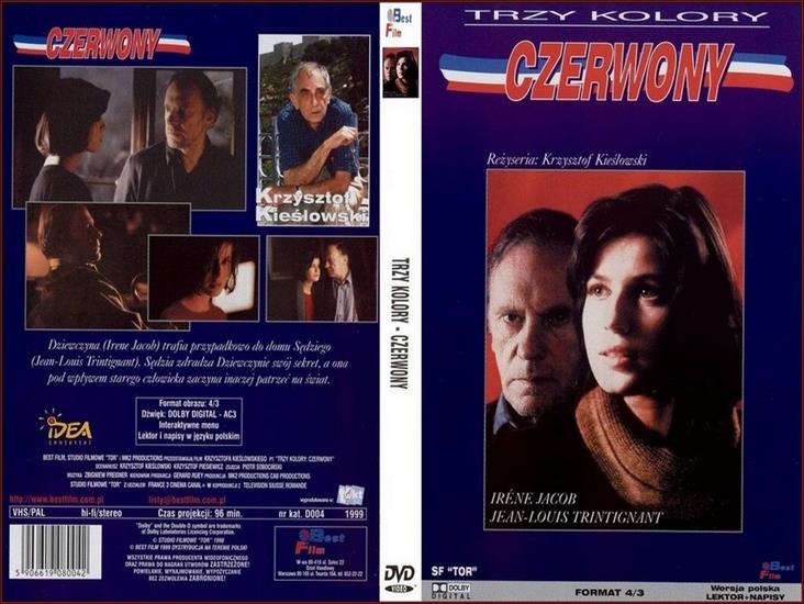 Okładki DVD filmów polskich - Trzy kolory - Czerwony.jpg