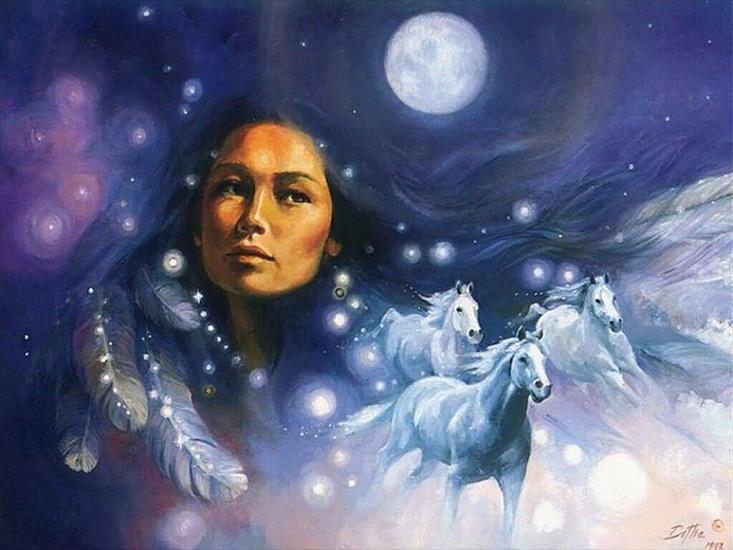 NATIVE INDIAN ART - Native-American-Woman-In-Full-Moon-Night-Sky-1024x7681.jpg