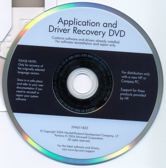 HP Compaq Application and Driver Recovery DVD 374651-B22 - CPQ_RESTORE.jpg