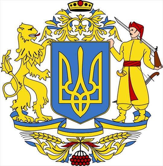 godła, herby państw - Herb Ukrainy.jpg