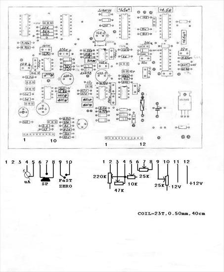  Schematy do wykrywaczy - XR-71 Sniffer PI schemPCB  XR71-p.jpg