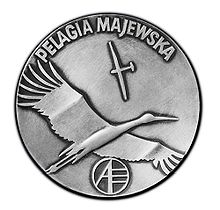 Odznaki i Medale Szybowcowe - Awers_Medal_Pelagii_Majewskiej.jpg