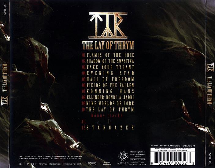 Tyr - The Lay Of Thrym - Tyr - The Lay Of Thrym back.png