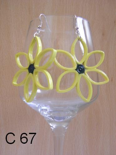 Biżuteria - quilling flower c67.JPG