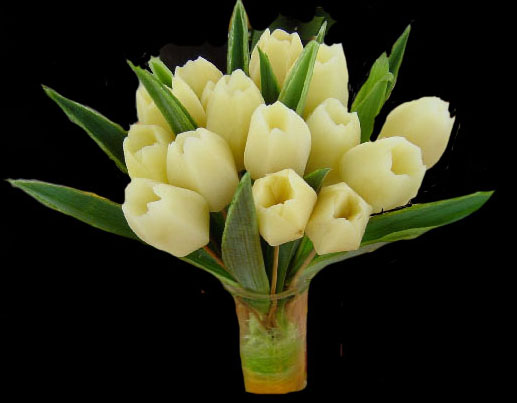 DEKOROWANIE   POTRAW - tulip From potatoes.jpg