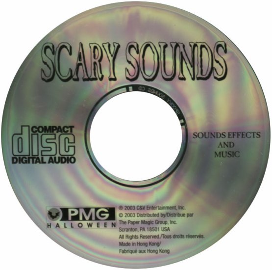 Halloween Horror Sounds Effects 2003 NLT-Release - Scary Sounds - disk.jpg