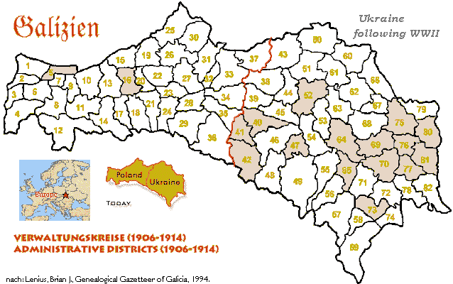 Kaiser Franz Josef - Galizien-districts.gif