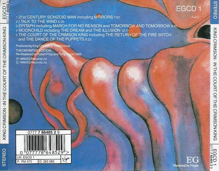1969 In the Court of the Crimson King - King Crimson - 1969 - In the Court of the Crimson King - Back.jpg