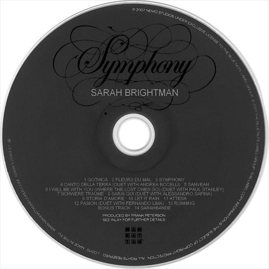 Sarah Brightman- Symphony - Sarah Brightman-Symphony CD.jpg