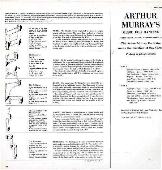 Arthur Murray - Music for Dancing - Murray back.jpg