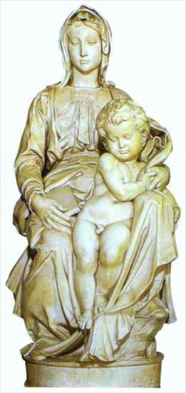 Michał Anioł - Michelangelo - Virgin and Child.JPG