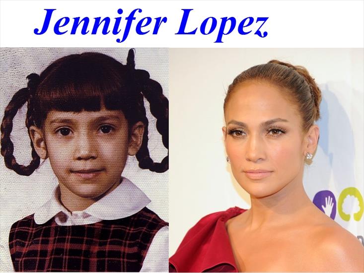 Jak gwiazdy wyglądały w dzieciństwie - Jennifer Lopez.jpg