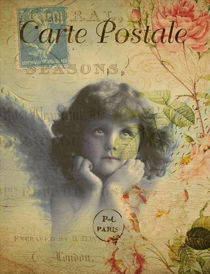 POSTCARD VINTAGE - vintage-postcard-beautiful-child.jpg