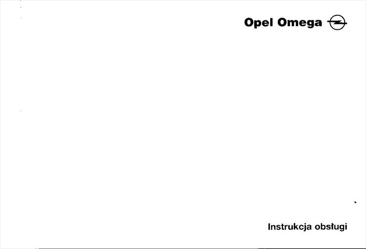 Instrukcja Opel Omega B FL C PL - 1.jpg