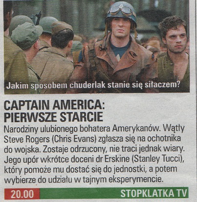 Recenzje i opisy ... - Captain America - The First Avenger Kapitan Amer...Jackson, Stanley Tucci, Dominic Cooper. TT nr 47.jpg