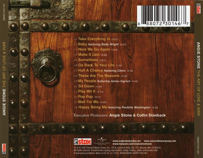 2007 - The Art of Love  War - CD1.jpg
