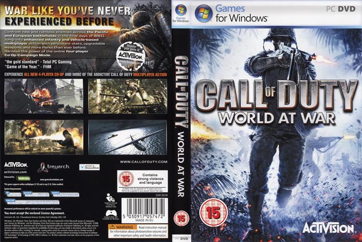  OKŁADKI GIER PC  - Call_Of_Duty_World_At_War-cdcovers_cc-front.jpg