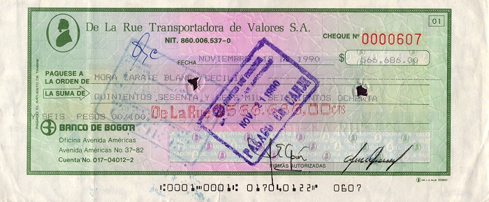 Columbia - ColombiaPNL-DeLaRueSecurityCheck-1990-92-dml_f.jpg